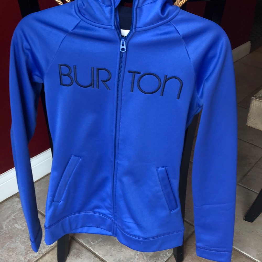 Burton fleece lined zip up